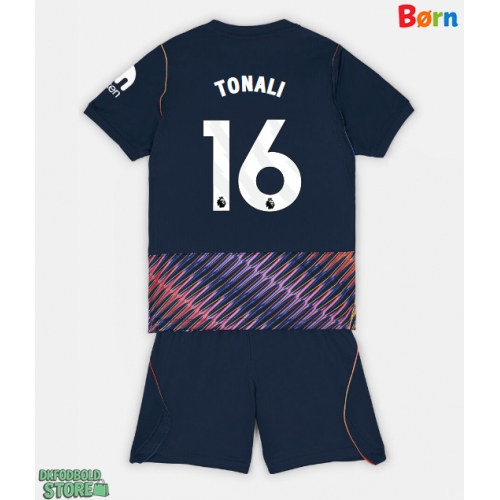 Tottenham Hotspur Sandro Tonali #16 Replika Babytøj Udebanesæt Børn 2026-27 Kortærmet (+ Korte bukser)